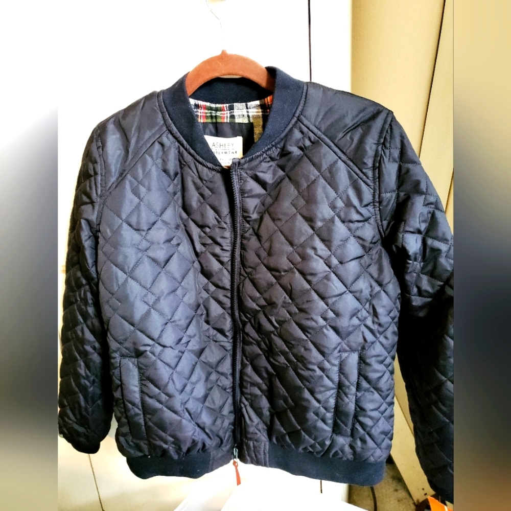 Quilted Bomber Jacket, never worn.